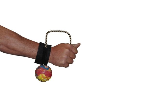 Velcrogummiball large mit Schnur (passend für Flexband)