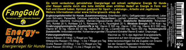 FangGold Energy-Brik, 12 Stück-Sparpack 12 x 40 g – Bild 3